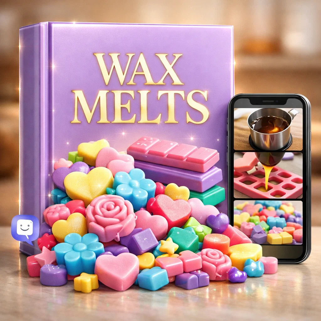 CURSO EN VIDEO WAX MELTS PARA SUMAR OTRO PRODUCTO EN TENDENCIA A TU CATÁLOGO