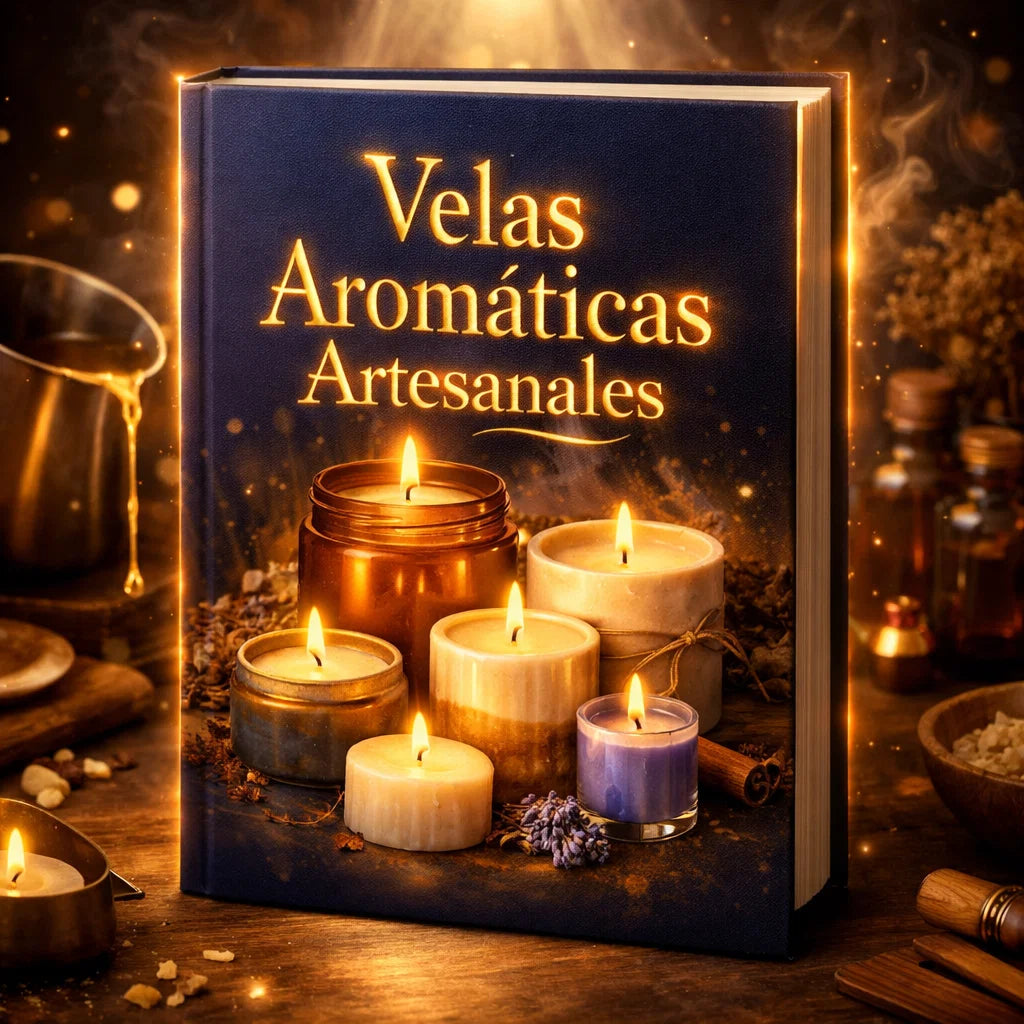 CURSO EN VIDEO VELAS AROMÁTICAS PREMIUM PARA OFRECER JUNTO A TUS PLACAS Y COMPLETAR TU LÍNEA DE AROMAS